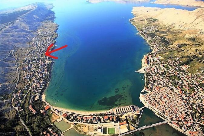 Apartmani Celjak Pag Town Exteriör bild